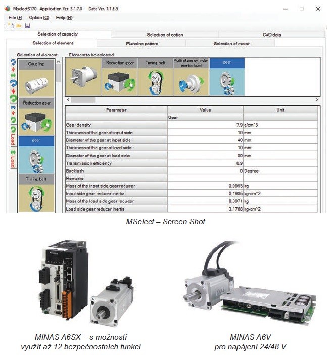 „Čím to dneska roztočíme Servomotory Panasonic“